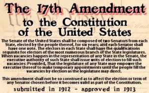 The 17th Amendment