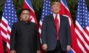 President Trump and Kim Jung Un